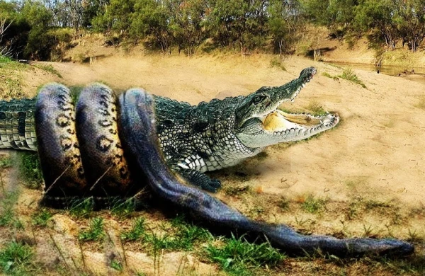 İlan timsaha hücum edib,öldürmək istədi