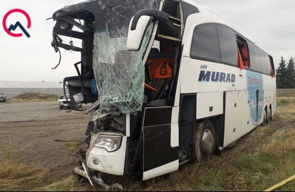 Şəmkirdəki qəzadan dəhşətli - Fotolar