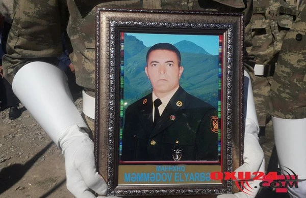 Hərbi qulluqçumuz dəfn edildi - FOTO