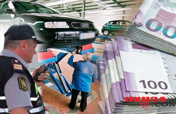 Texniki baxışdan yığılan pullar yol polisinin maaşına hesablanacaq