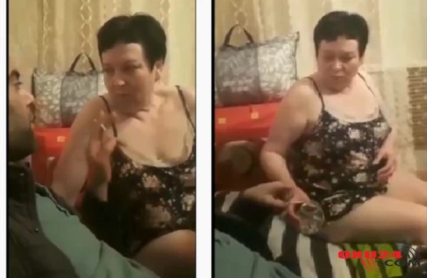 Azərbaycanlı oğlanın rus qadınla biabırçı videosu YAYILDI