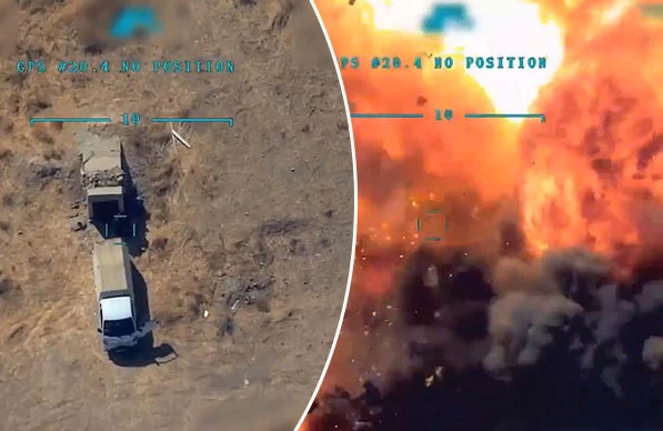 Suriyada Türk əsgəri qan edir: Terrorçuların məhv edilmə görüntüsü yayıldı