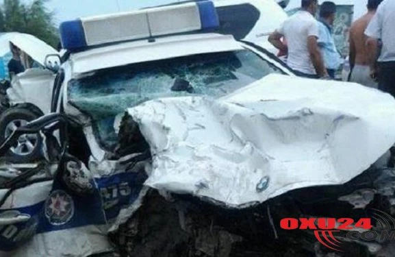 Yol polisi qəzada öldü, sürücü həbs edilmədi