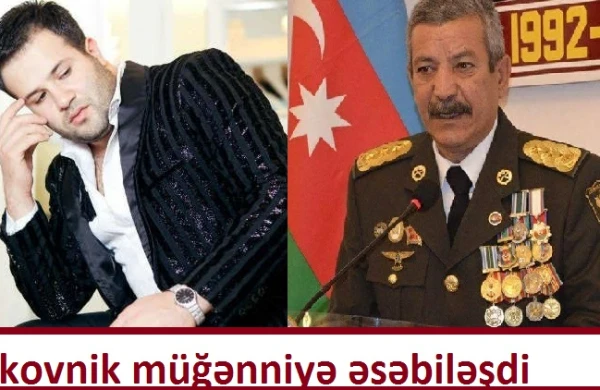 Polkovnik tədbirə gecikən müğənnini sərt tənqid etdi: "Şəhid anası səni gözləməli deyil..."