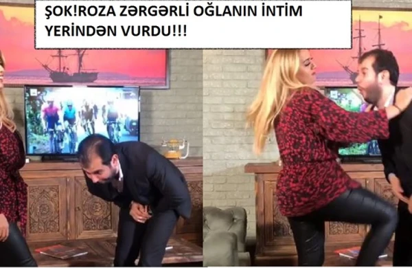 Roza Zərgərlinin şok görüntüsü: Oğlanın intim yerinə...