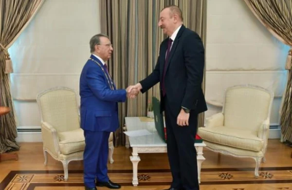 Prezident İlham Əliyev Ramiz Mehdiyevi qəbul edib
