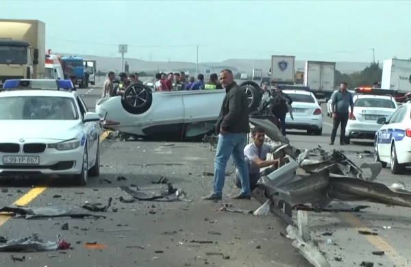 Azərbaycanda 15 yaşlı oğlanın öldüyü dəhşətli qəzanın VİDEOsu