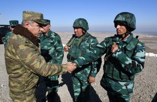 Elçin Quliyev və Xanlar Vəliyev Ermənistanla sərhədə gediblər