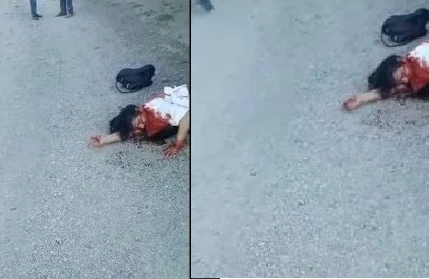 Azərbaycanda şok! Küçənin ortasında qızın  başı kəsildi