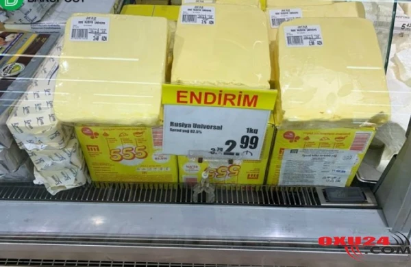 “Araz” marketdən yağ alan müştəri: “Çox təhlükəli qidadır” - FOTOLAR