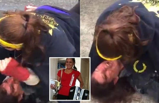 Trampa nifrət edən qadın bu hala salındı