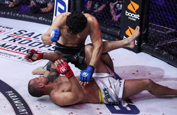 İdmançımız rəqibini bu hala saldı: Rinqdə qorxunc anlar