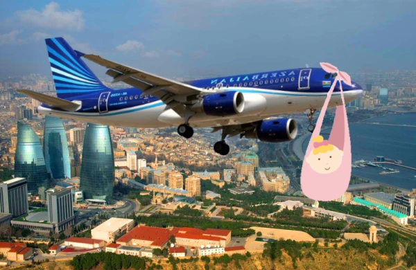 Təyyarədə doğulan uşaq Azərbaycan vətəndaşı sayılırmı? - VİDEO