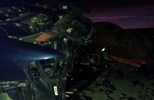 Azərbaycanda müəmmalı qəza: At meyiti, yaralı sürücü və yoxa çıxmış maşın