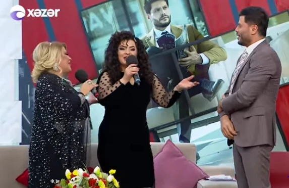 Bacısını efirə çıxartdı, əri zəng edib dalaşdı - Gərgin anlar