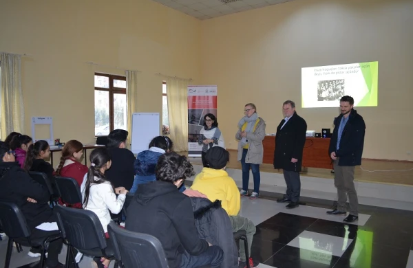 GİZ  Bərdədə  qadın  zorakılığna  qarşı  silsilə  tədbir  keçirdi