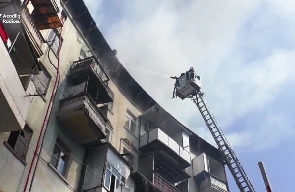 Bakıda sakinlər səhəri qorxu ilə açdı - 70 nəfər xilas edildi
