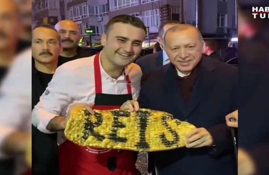 Ərdoğan məşhur aşpazın qonağı oldu