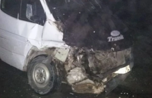 Ağır qəzanın  dəhşətli FOTOLARI