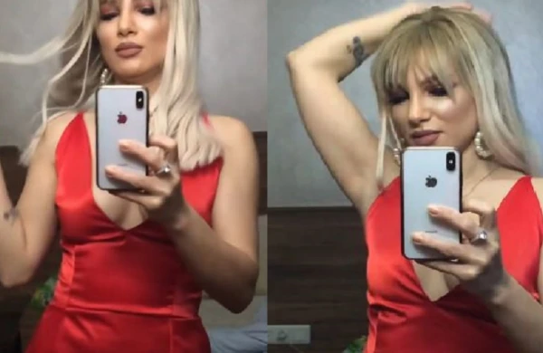 Səmanın  oteldə  qalmaqallı  videosu yayıldı: Sinəsi açıq və...