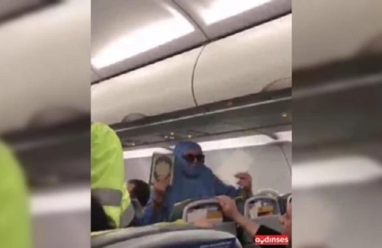 Şok anlar: “Qurani Kərim”lə təyyarəni partladacağını dedi və…