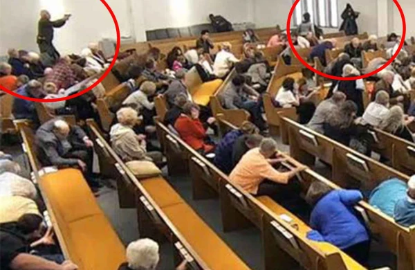 Kilsədə dəhşət: Adamlar ibadət vaxtı güllələndi (VİDEO)