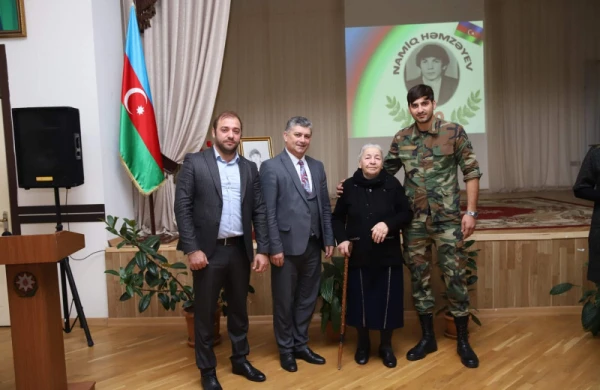 Şəhid Namiq Həmzəyevə həsr olunmuş film təqdim edilib