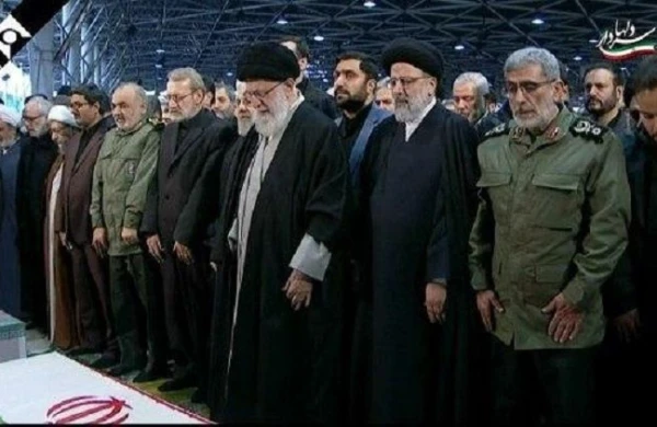 Qasım Süleymaninin cənazəsi Tehrana aparılıb