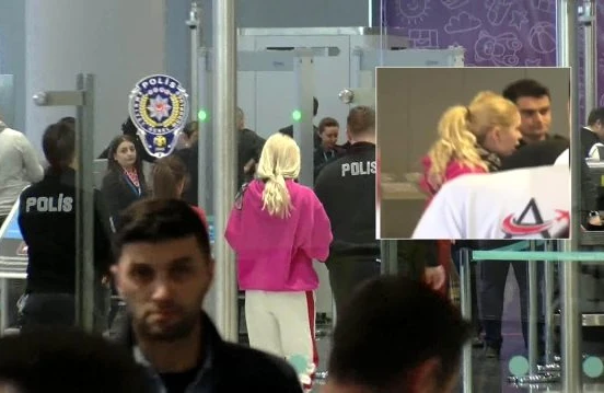 Məşhur müğənni hava limanında həbs olundu  +ANBAAN VİDEO