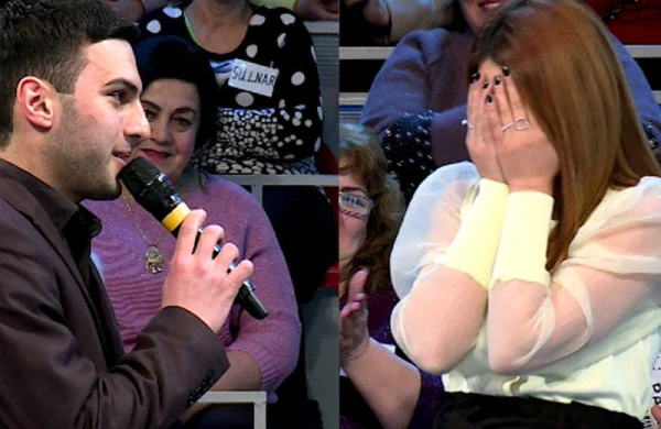 Canlı efirdə aparıcıya SEVGİ ETİRAFI - VİDEO - FOTO