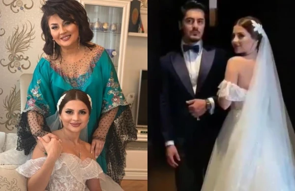 Aynişanın toyundan ilk KADRLAR - VİDEO - FOTO