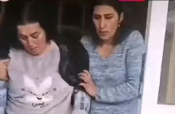 Elza Seyidcahanın seçki günü döyülmə görüntüləri - VİDEO