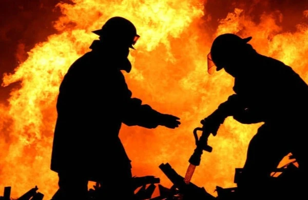 Şəmkirdə gözətçi yanaraq öldü