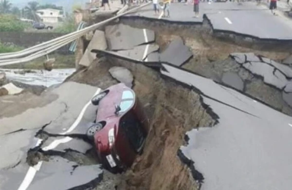 SON DƏQİQƏ: Dəhşətli zəlzələ baş verdi - YER QABIĞI QIRILDI