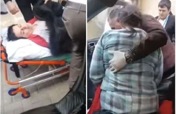 Elza Seyidcahanın döyülməsinin ŞOK VİDEOSU yayılıb