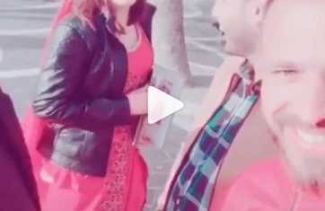 Ərəb turist Bakıdan qızla videosunu paylaşdı,aləm qarışdı +VİDEO