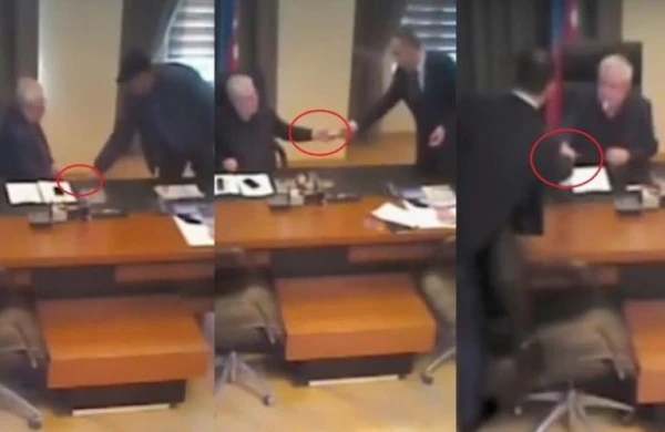 DTX Neftçalada vəzifəli şəxslərin tutulmasının görüntülərini yaydı - VİDEO