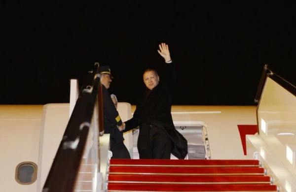 Türkiyə Prezidentinin Azərbaycana səfəri başa çatıb -FOTO