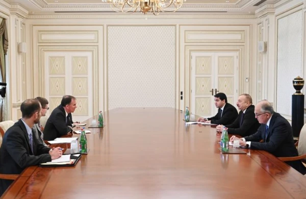 Prezident Kurt Donnellini qəbul etdi