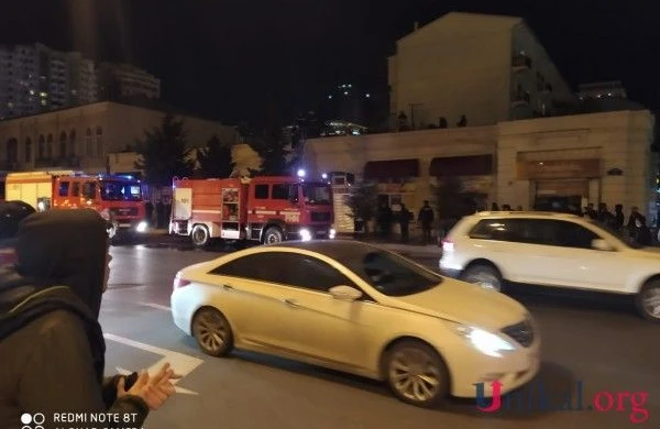 SON DƏQİQƏ! Bakıda dönərxana yanır — FOTOLAR