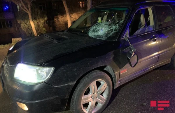 “Mitsubishi” ər-arvadı vurdu: Kişi öldü +FOTOLAR