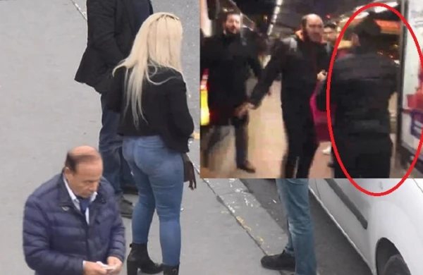 Metroda qadına əxlaqsızlıq edən kişini bu hala saldılar (18+VİDEO)