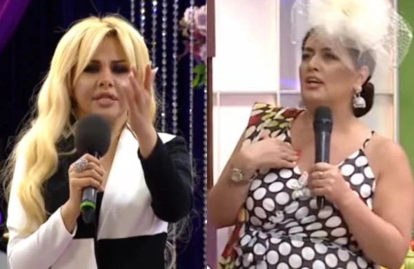 Canlı yayımda Elzayla Mətanət qırğına çıxdı: "Ulaq özünsən, çaşma - VİDEO