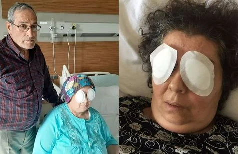 Qadının gözlərini çıxarıb yedi - ŞOK  VİDEO