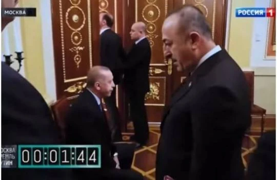 Putin Ərdoğanı aşağılayıb - Sensasion video yayıldı