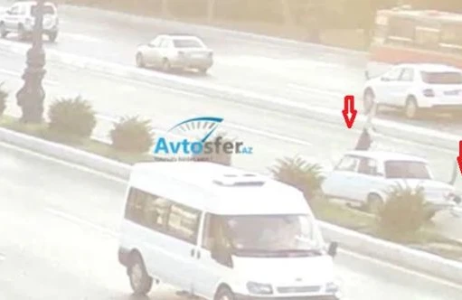 Bakıda ana və uşağını maşın belə vurdu - ANBAAN VİDEO