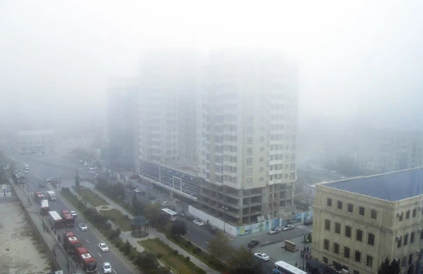 Dumanlı havanın səbəbi açıqlandı