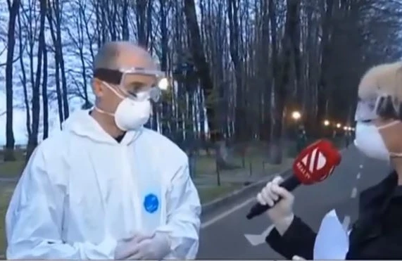 Azərbaycanda koronovirusa yoluxanlar burada saxlanılır - Video yayıldı