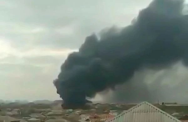 Bakıda güclü yanğın başladı — SON DƏQİQƏ (VİDEO)