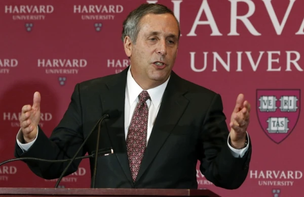 Harvard Universitetinin prezidenti koronavirusa yoluxdu